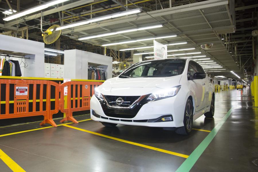 Детали создания Nissan Leaf 2018 года  (NA) (фото 63 из 104)